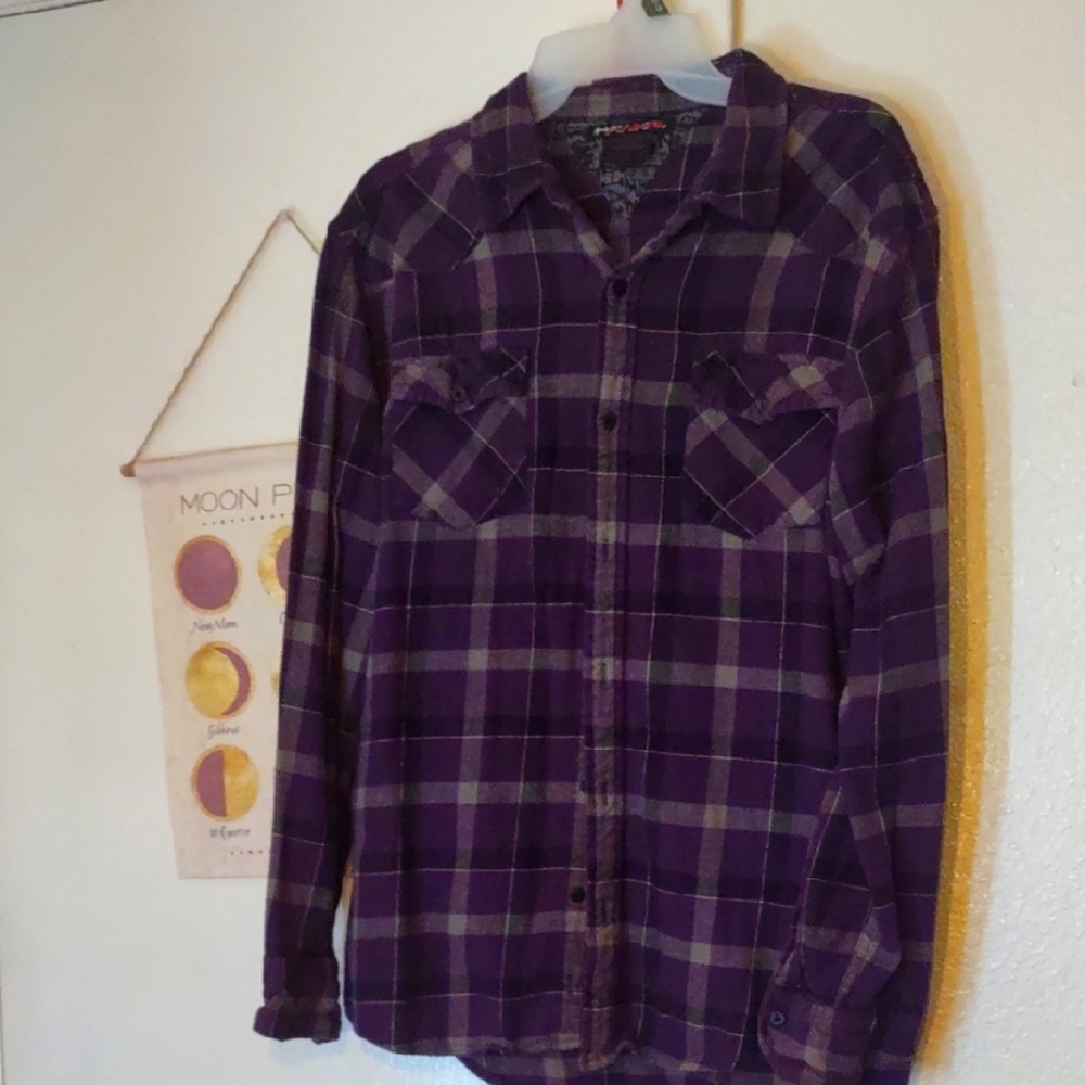 Tony Hawk Men's soft flannel shirt